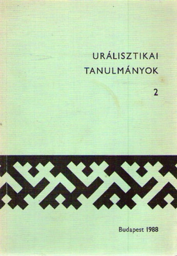 Domokos Pter - Pusztay Jnos  (szerk.) - Urlisztikai tanulmnyok 2. - Bereczki Emlkknyv