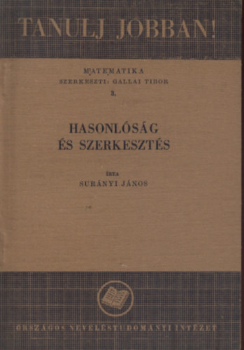 Surnyi Jnos - Hasonlsg s szerkeszts