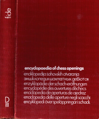 B. Rabar, B. Molerovic A. Matanovic - Enciklopedija Sahovskih Otvaranja D III