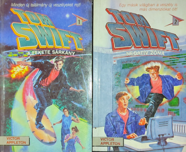 Tom Swift - A fekete srkny I.- II.