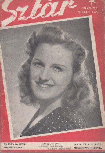 Szalay Lszl (szerk.) - Sztr 1943. december (Film, sznhz s divatmagazin)