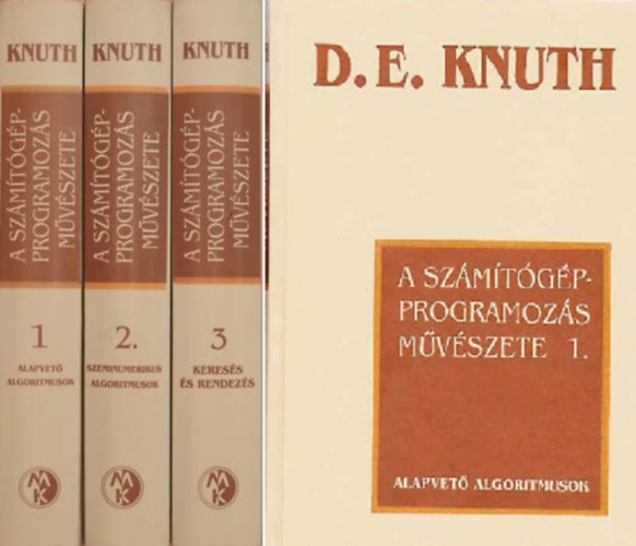 D. E. Knuth - A szmtgpprogramozs mvszete I-III.