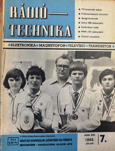 Rádiótechnika XXX. évfolyam 1980. 7. szám
