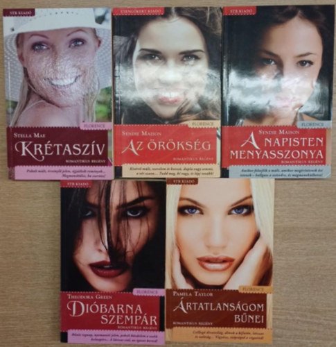 Theodora Green - 5 db Theodora Green romantikus reg�ny a Florence sorozatb�l