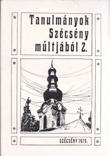 Praznovszky Mihly - Tanulmnyok Szcsny mltjbl 2