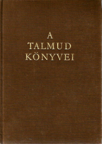 IKVA knyvkiad Kft. - A Talmud knyvei