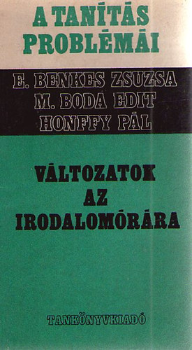 A tants problmi-Vltozatok az irodalomrra
