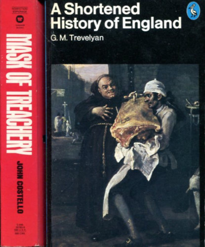 2 db angol nyelv� k�tet: Mask of Treachery - A Shortened History of England