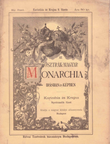 Az Osztrk-Magyar Monarchia rsban s kpben 112. fzet - Karinthia s Krajna 8. fzete