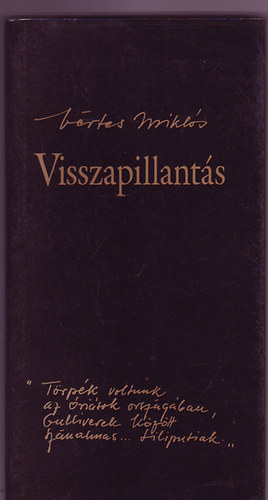 V�rtes Mikl�s - Visszapillant�s