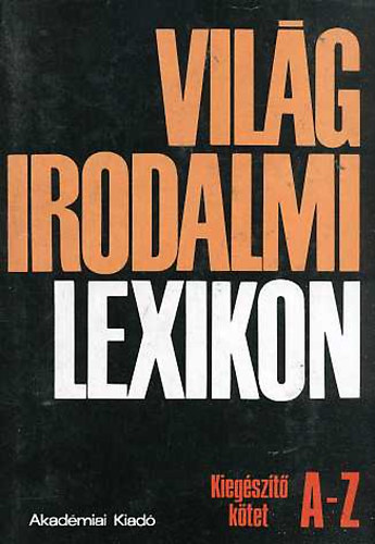 Vilgirodalmi lexikon 19. A-Z-kiegszt ktet
