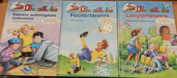 Ulli Schubert, Alexandra Fischer-Hunold, Silvio Neuendorf, Heike Wiechmann, Heidemarie Brosche, Christian Zimmer - 3 db Olvas Kalz (Kis trtnetek, nagy kalandok): Focitrtnetek + Kedvenc szmtgpes trtneteim + Lnytrtnetek