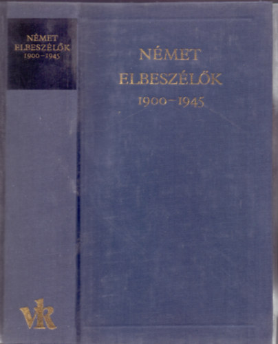 Györffy Miklós (szerk.) - Német elbeszélők 1900-1945