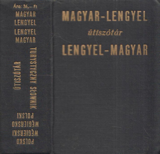 Fazekas Zsuzsanna  (munkat�rs) Vars�nyi Istv�n (szerk.) - �tisz�t�r - Magyar-Lengyel, Lengyel-Magyar