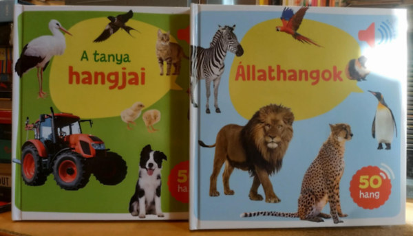 Ullmann Medien GmbH - 2 db hangos k�nyv, 50 hang: A tanya hangjai + �llathangok