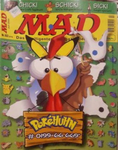 MAD 2000/juli Nr.022 (n�met nyelv� Mad magazin)
