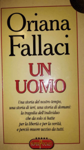 Oriana Fallaci - Un uomo (A man) olasz nyelven