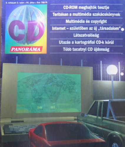 CD-Panoráma magazin 1995. július II.évfolyam 2. szám