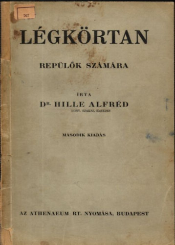dr. Hille Alfréd - Légkörtan repülők számára