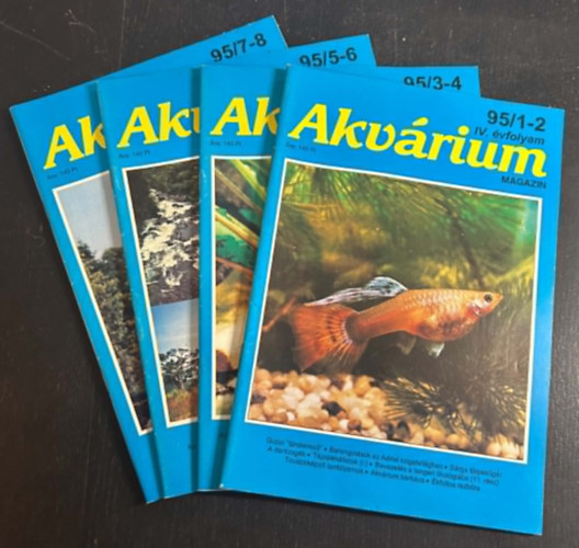Dezse Tibor (szerk.) - Akv�rium magazin '95 1-8. sz�m