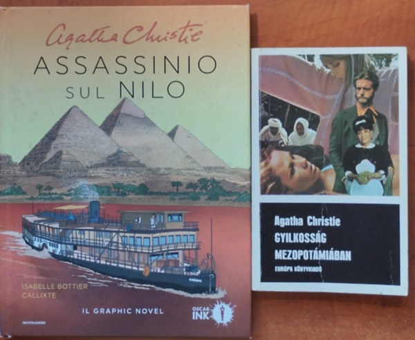 Agatha Christie - 2db Agatha Cristie k�nyv:Assassinio sul Nilo (Oscar Ink)+Gyilkoss�g Mezopot�mi�ban