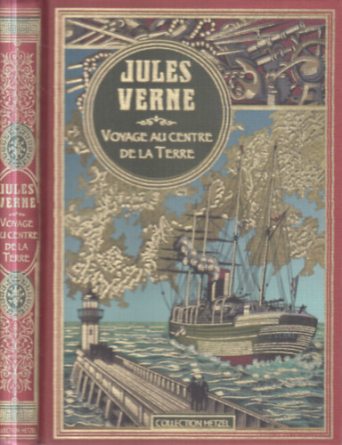 Jules Verne - Voyage au centre de la terre (et un drame au Mexique dix heures en chasse)- hasonmás kiadás