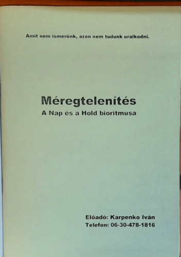 Karpenko Ivn - Mregtelents - A Nap s a Hold bioritmusa