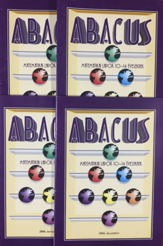 Abacus - matematikai lapok 10-14 �veseknek (2006. szeptember-december) (4 lapsz�m)
