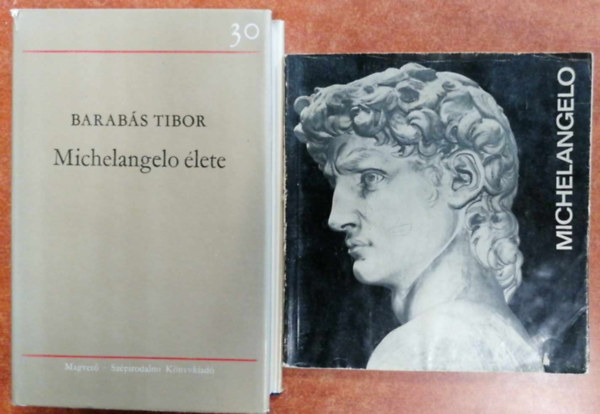 Barabs Tibor, Lyka Kroly - 2 db knyv:Michelangelo lete+Michelangelo