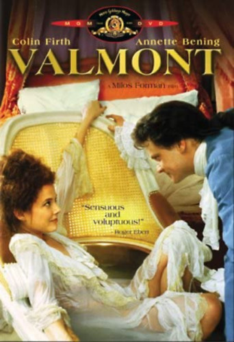 Colin Firth, Annette Bening Milos Forman - Valmont (magyar vonatkozsa nincs)(1 DVD)