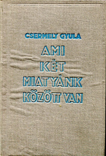 Csermely Gyula - Ami két miatyánk között van
