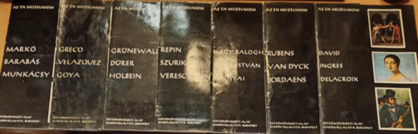 K�pz�m�v�szeti Alap Kiad�v�ll. - 7 db Az �n m�zeumom (kiadv�nyok sorsz�ma a term�klapon!)