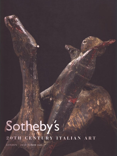 Sotheby's - 20th Century Italian Art (24 october 2005)