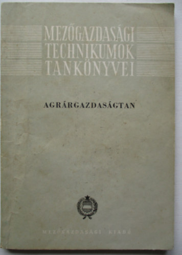 hod�szy mikl�s - Agr�rgazdas�gtan