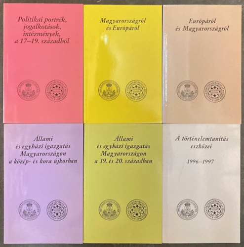 Szabolcs Ott�  (szerk.) - A t�rt�nelemtan�ri tov�bbk�pz�s kisk�nyvt�ra sorozat csomag (6 k�tet )