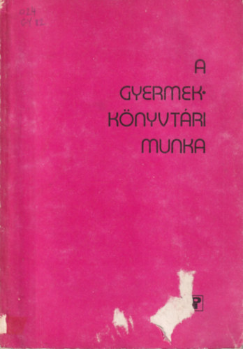 A gyermekk�nyvt�ri munka