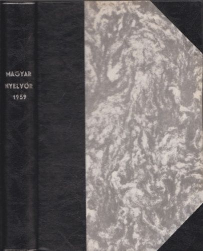 L�rincze Lajos - Magyar nyelv�r 1959 �vi teljes �vfolyam (egybek�tve)