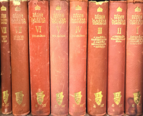 Hóman- Szekfű - Magyar történet I-VIII. (I. kiadás, teljes sorozat)