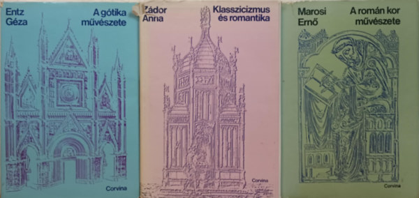 Z�dor Anna, Marosi Ern� Entz G�za - M�v�szett�rt�neti k�nyvcsomag