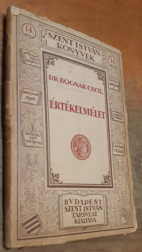 Dr. Bognár Cecil - Értékelmélet