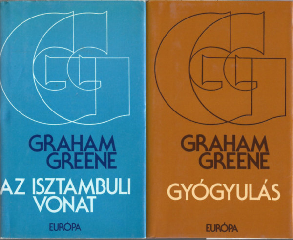 Graham Greene - 2 db k�nyv, Az isztambuli vonat, Gy�gyul�s