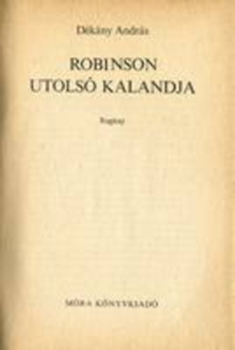 D�k�ny Andr�s - Robinson utols� kalandja