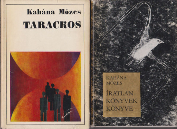 Kahna Mzes - Tarackos + ratlan knyvek knyve (2 db)