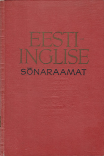 Eesti - Inglise S�naraamat