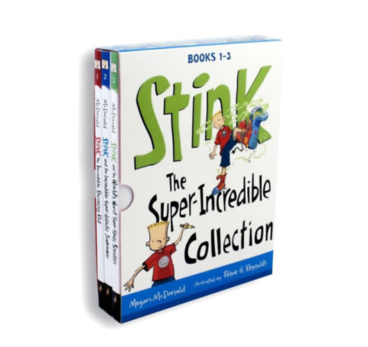 Megan McDonald - Peter H. Reynolds  (rajz) - Stink: The Super-Incredible Collection: Books 1-3