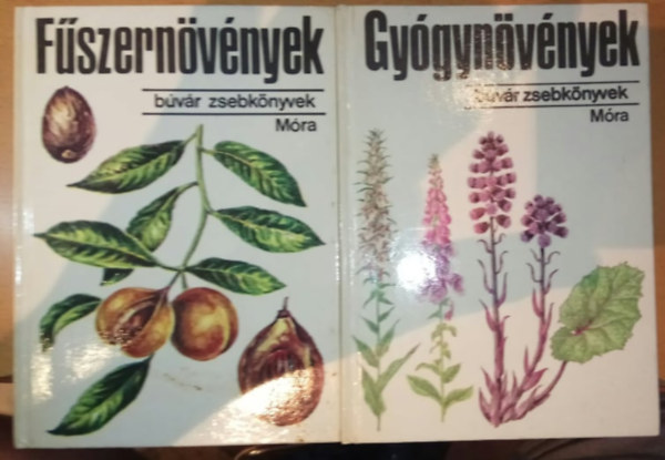 Dr. Is�py Istv�n, Dr. Koml�di Magda - 2 db B�v�r zsebk�nyv: F�szern�v�nyek - Gy�gyn�v�nyek