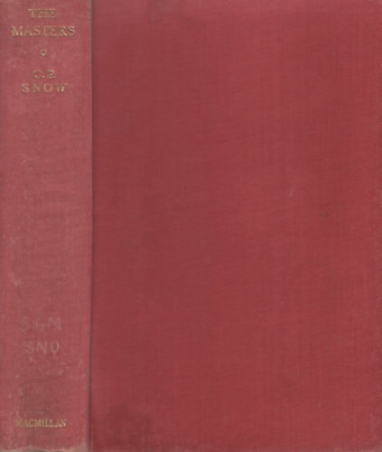 C.P. Snow - The Masters