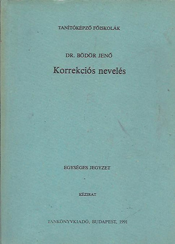 Dr. Bdr Jen - Korrekcis nevels