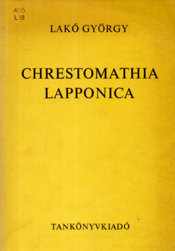 Lak Gyrgy - Chrestomathia lapponica