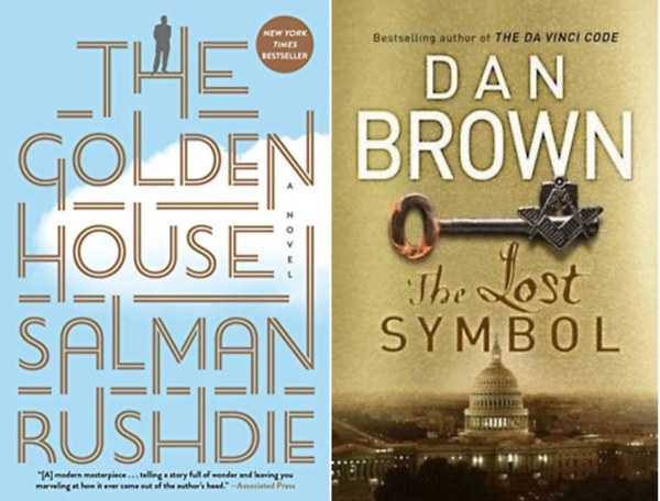 Dan Brown Salman Rushdie - The Golden House: A Novel + The Lost Symbol ( 2 ktet )